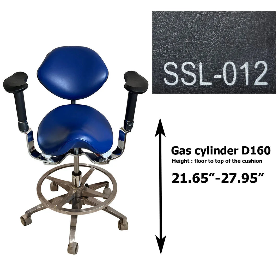 S1292 Dental Saddle Operated surgeon chair Microscope chair