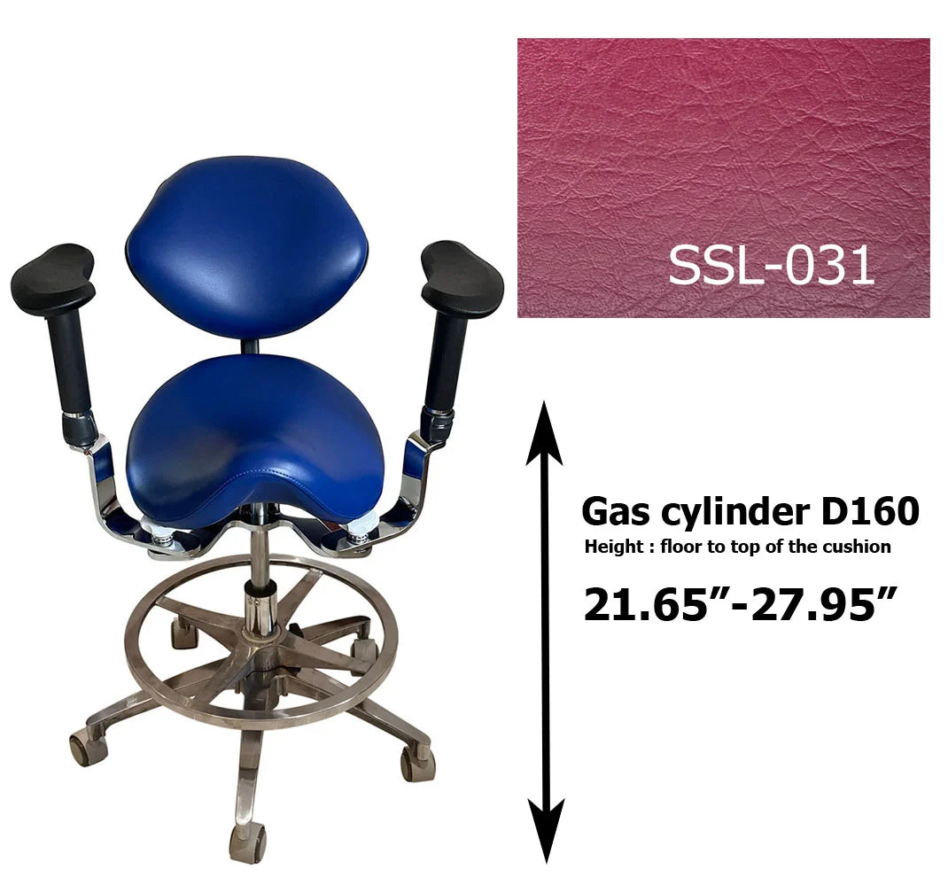 S1292 Dental Saddle Operated surgeon chair Microscope chair