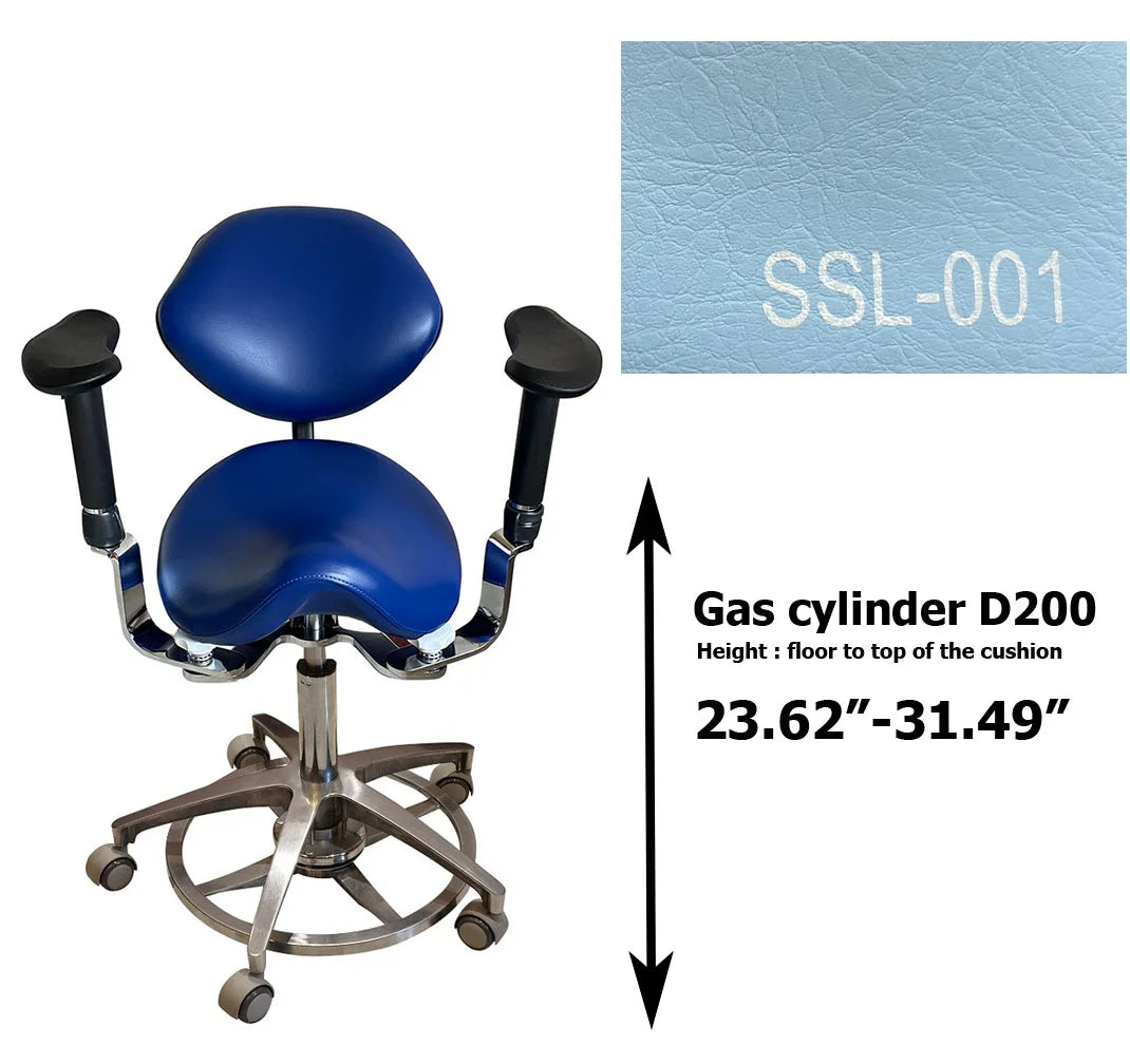 S1292 Dental Saddle Operated surgeon chair Microscope chair