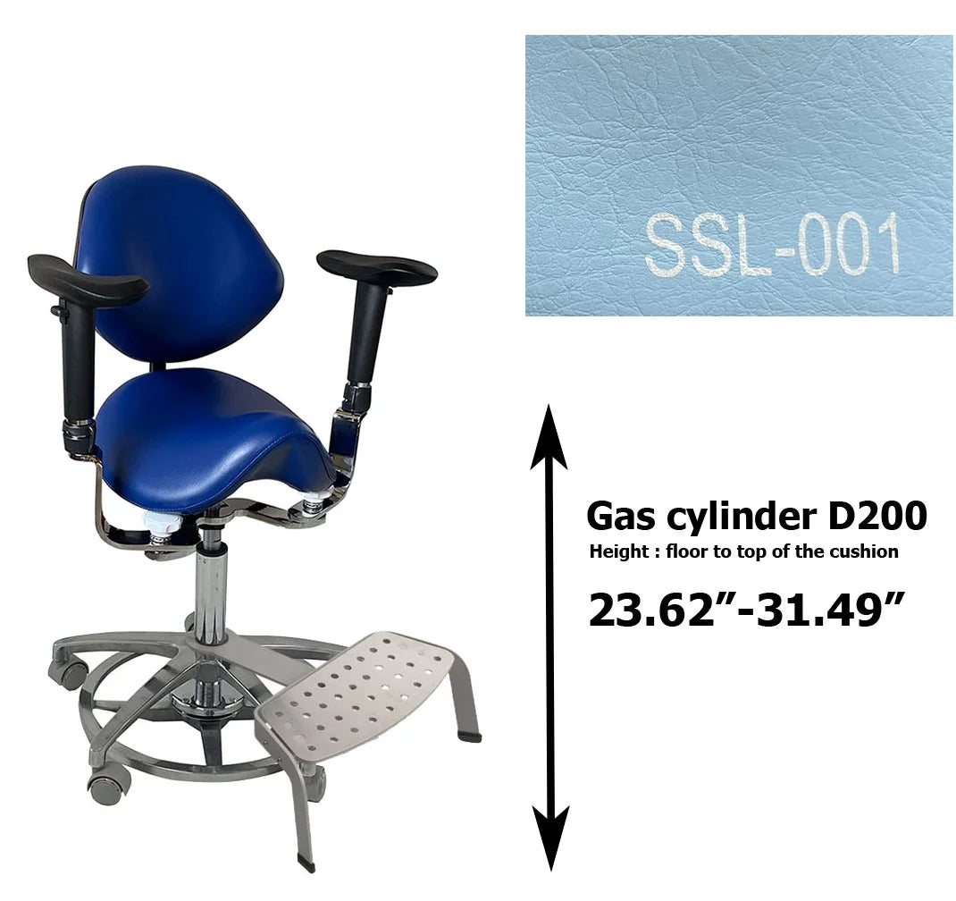 S1292 Dental Saddle Operated surgeon chair Microscope chair