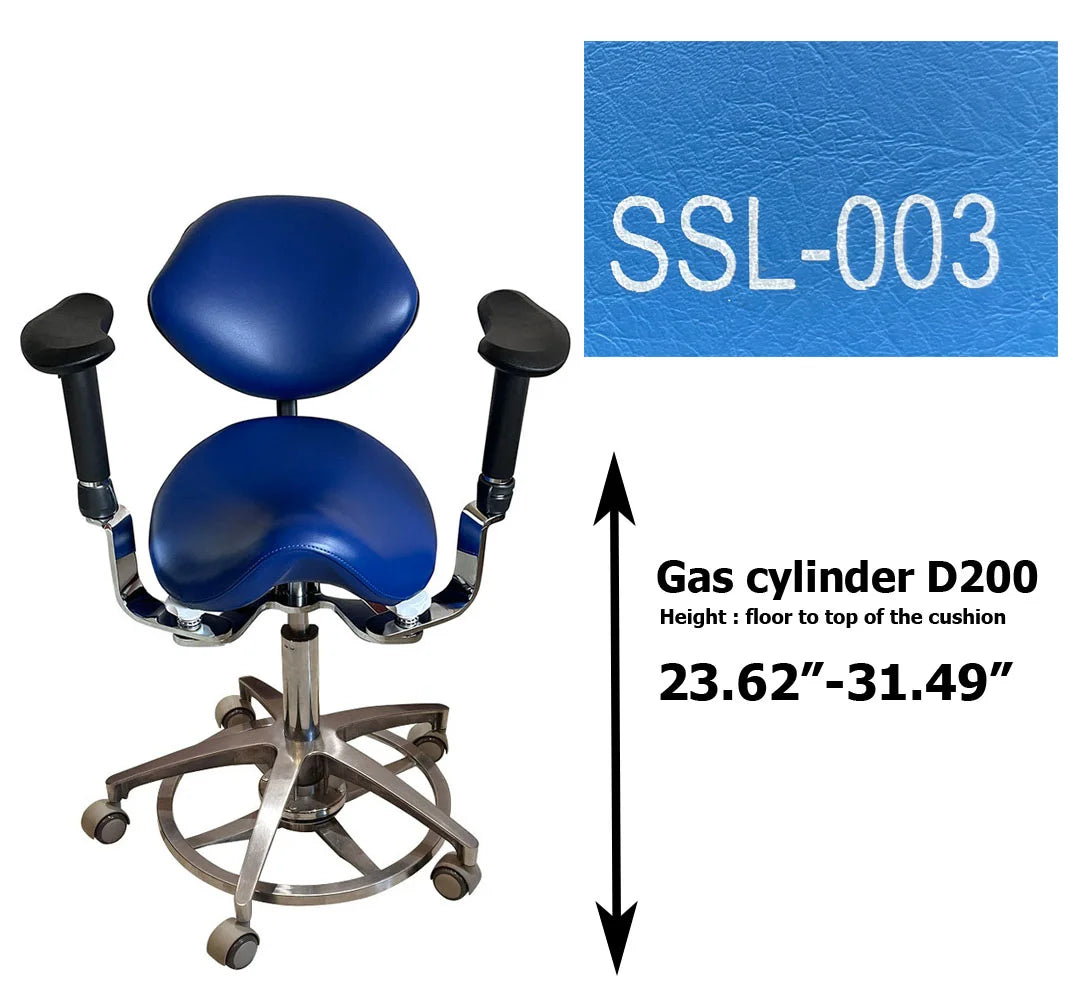 S1292 Dental Saddle Operated surgeon chair Microscope chair