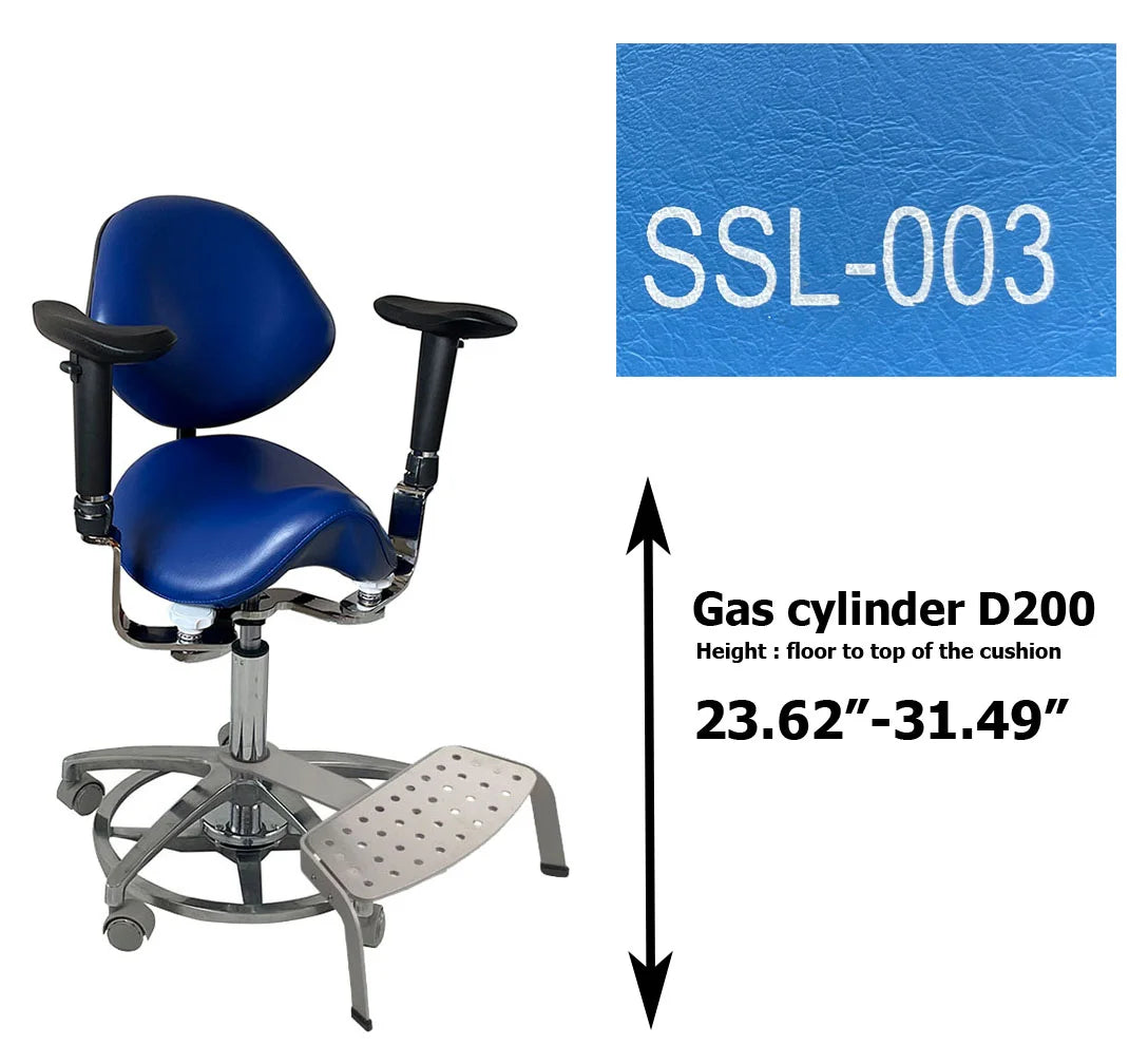 S1292 Dental Saddle Operated surgeon chair Microscope chair
