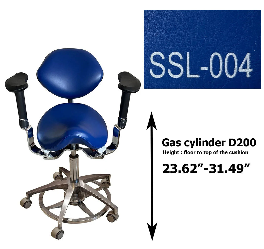 S1292 Dental Saddle Operated surgeon chair Microscope chair