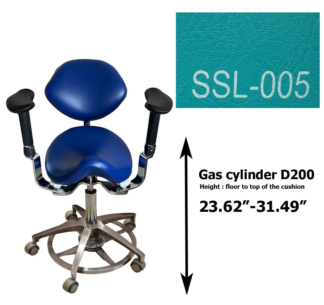S1292 Dental Saddle Operated surgeon chair Microscope chair