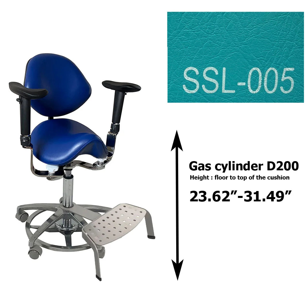 S1292 Dental Saddle Operated surgeon chair Microscope chair