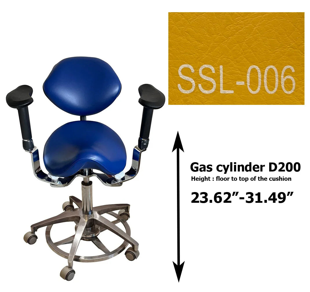 S1292 Dental Saddle Operated surgeon chair Microscope chair