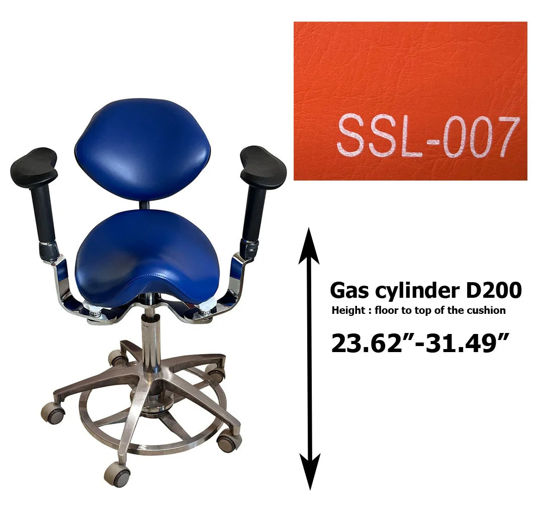 S1292 Dental Saddle Operated surgeon chair Microscope chair