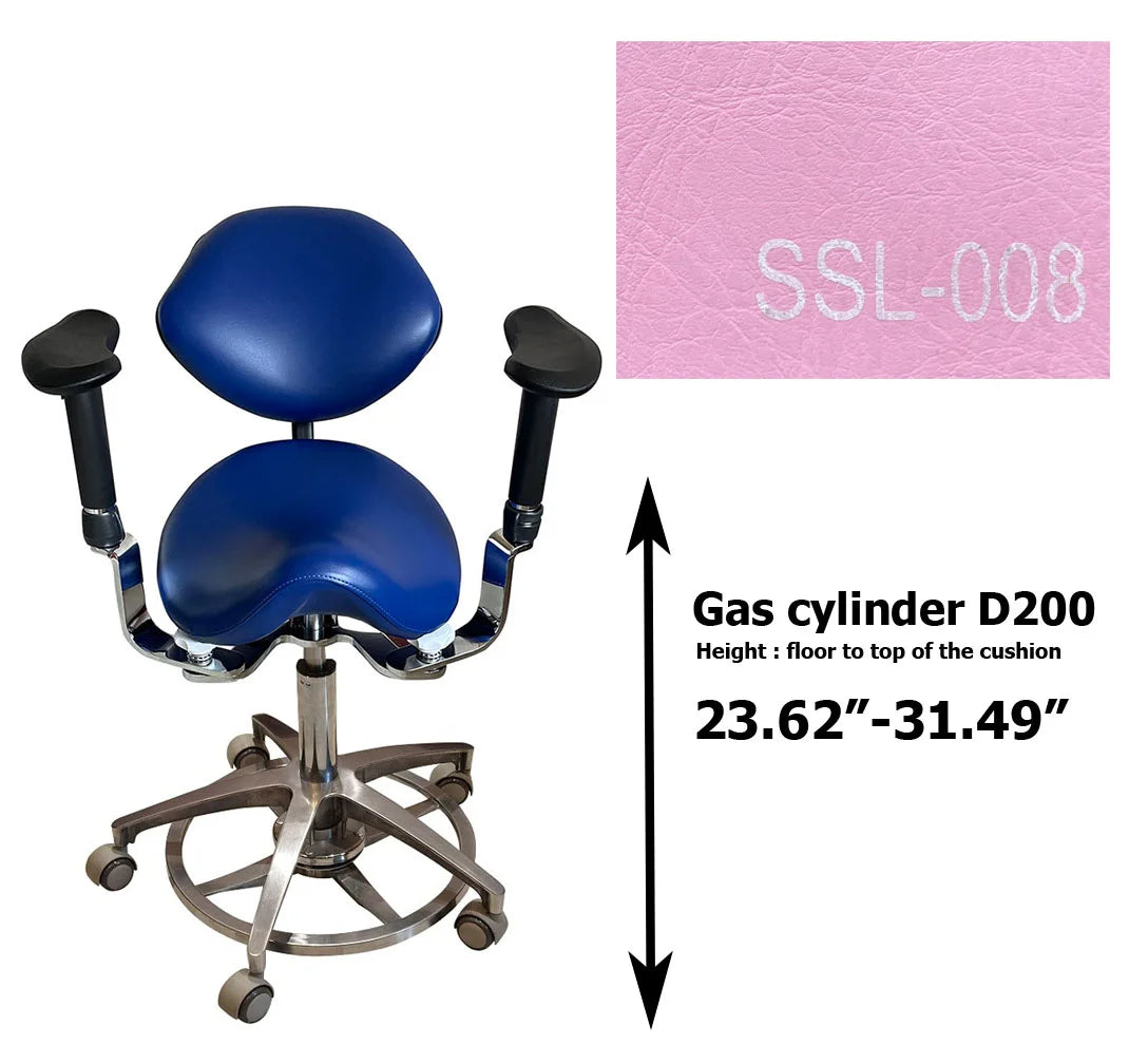 S1292 Dental Saddle Operated surgeon chair Microscope chair