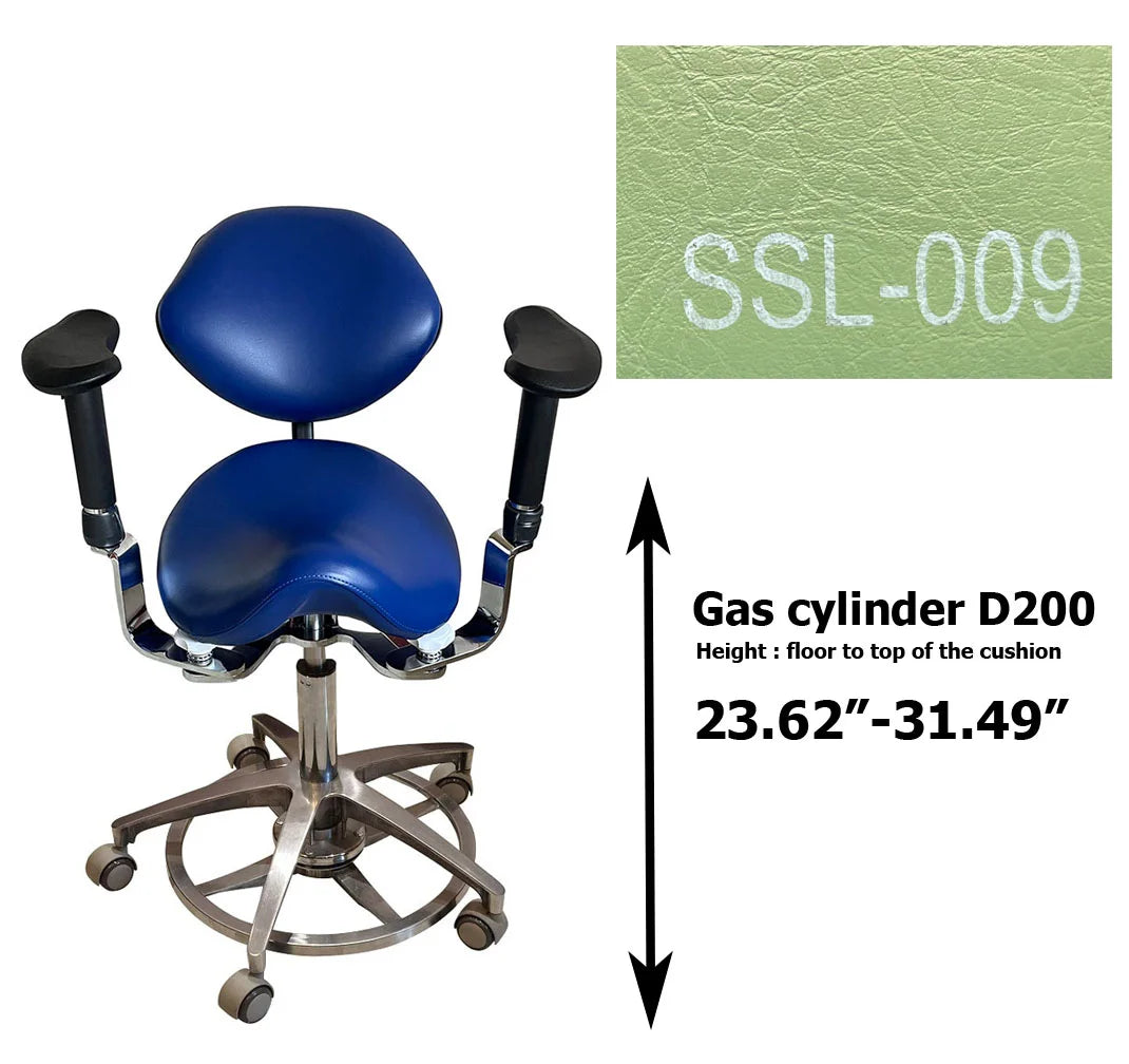 S1292 Dental Saddle Operated surgeon chair Microscope chair