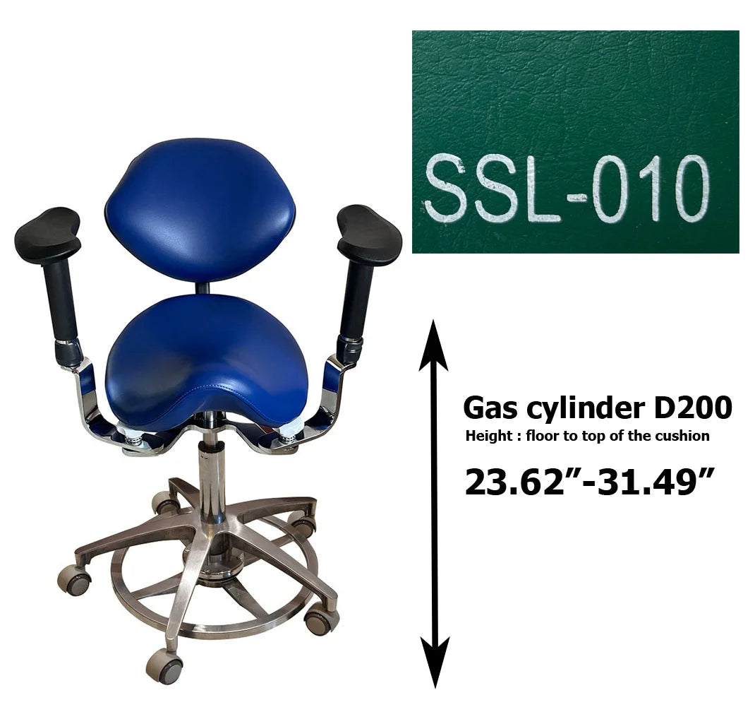 S1292 Dental Saddle Operated surgeon chair Microscope chair