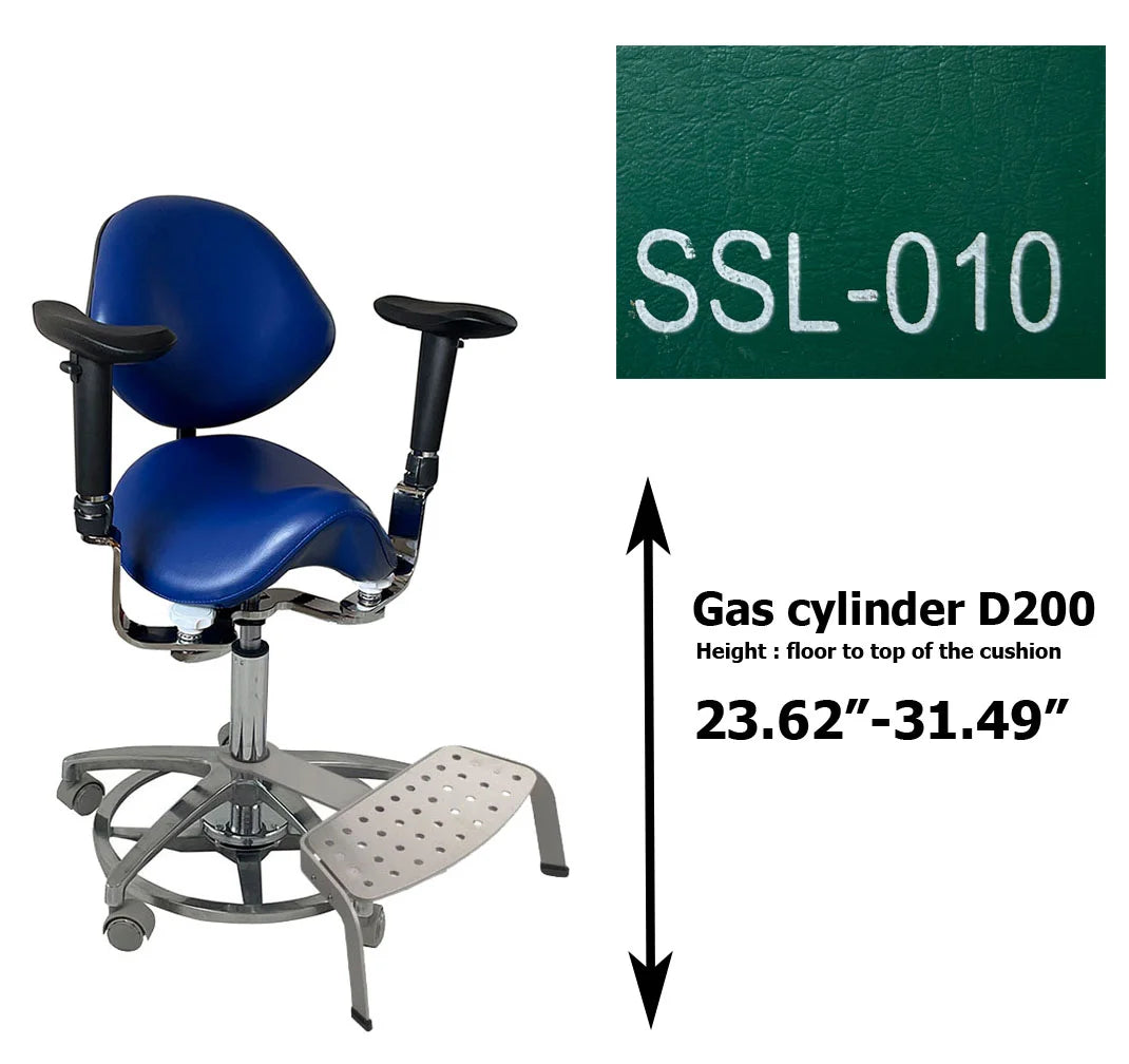 S1292 Dental Saddle Operated surgeon chair Microscope chair