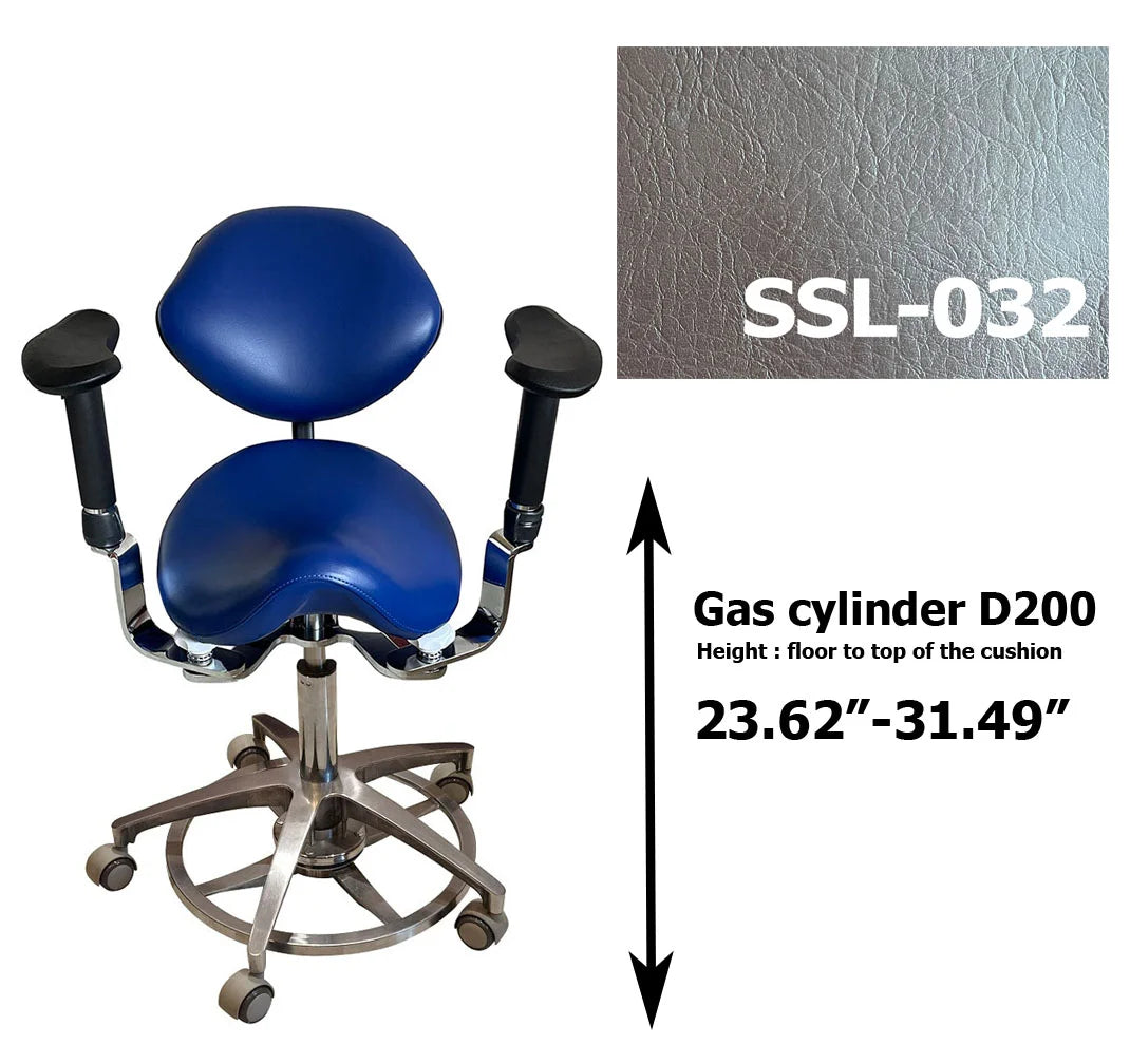 S1292 Dental Saddle Operated surgeon chair Microscope chair