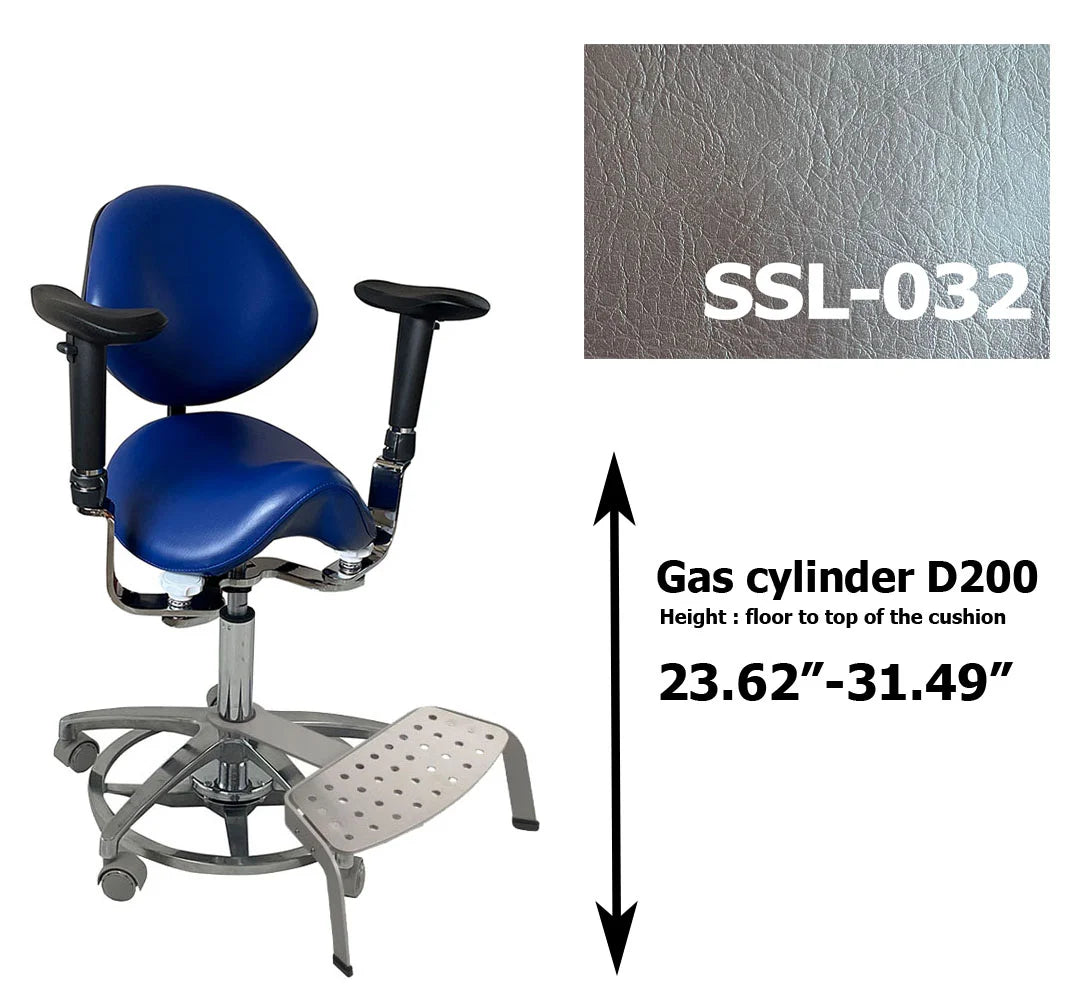 S1292 Dental Saddle Operated surgeon chair Microscope chair