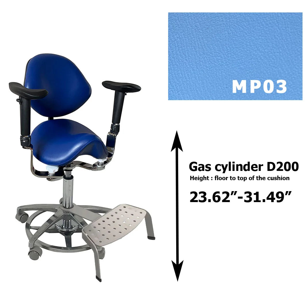 S1292 Dental Saddle Operated surgeon chair Microscope chair