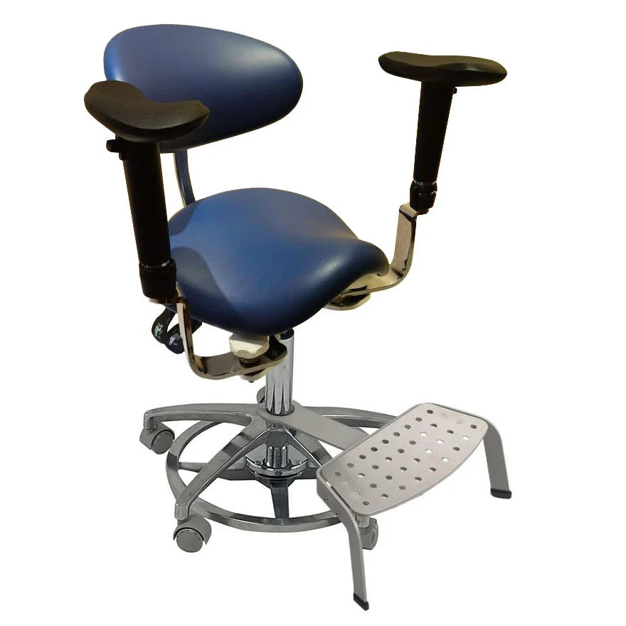 S1293 Ergonomic dental  saddle  chair  stool for dentist surgical examination