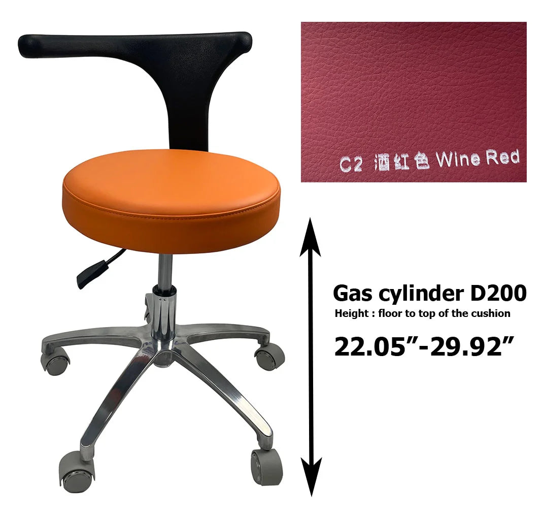 SC1208 Micro fiber Dentist chair dental stool chair dental chairs