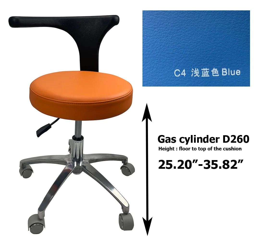SC1208 Micro fiber Dentist chair dental stool chair dental chairs