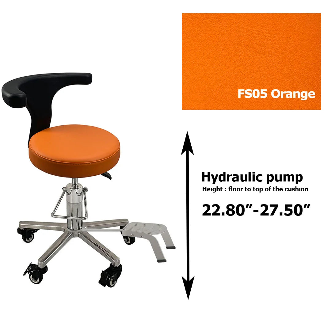 LINCHARM SC1209 Hydraulic Surgeon Chair Stool Foot Operated