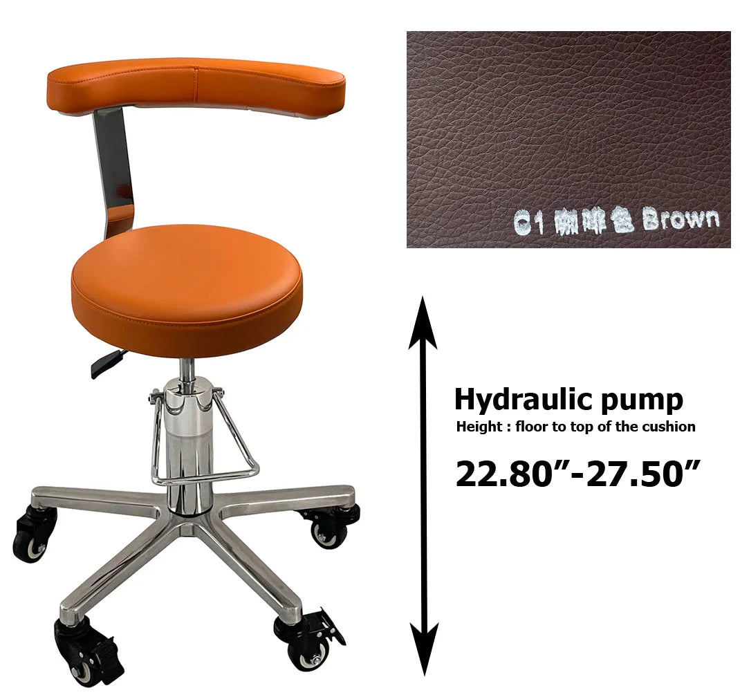 LINCHARM SC1261 Hydraulic Surgeon Chair Stool Foot Operated