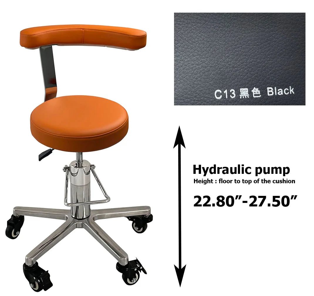 LINCHARM SC1261 Hydraulic Surgeon Chair Stool Foot Operated