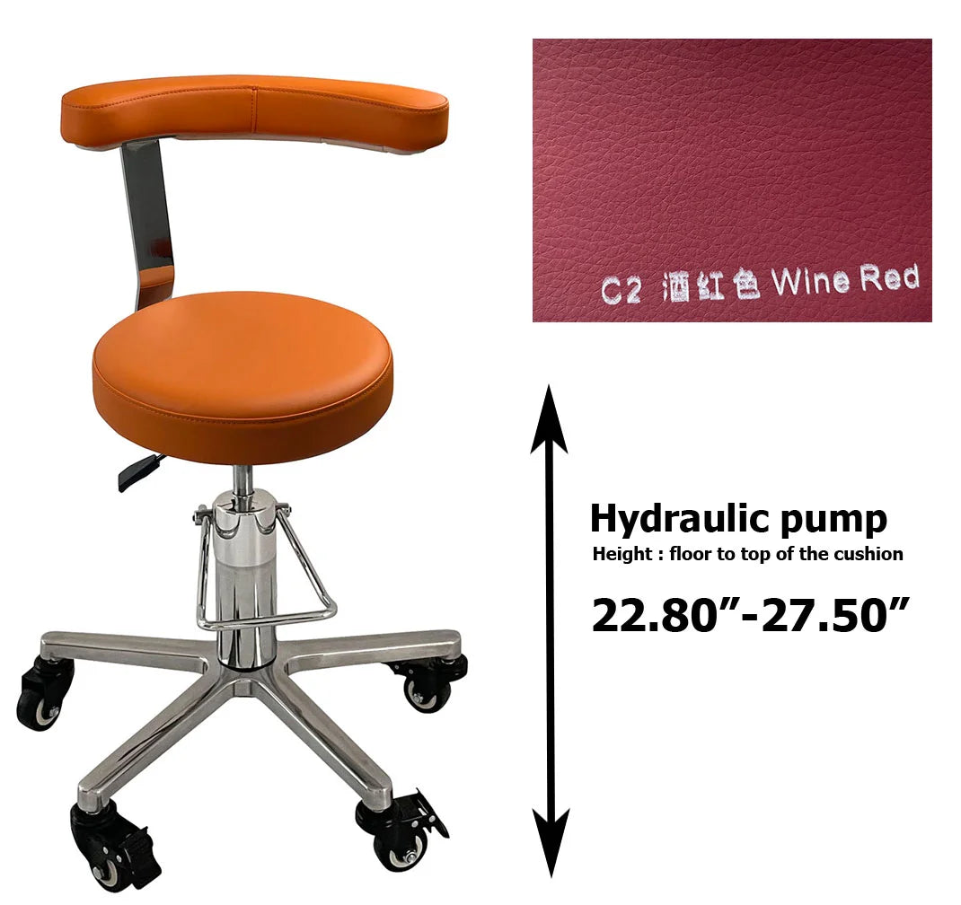 LINCHARM SC1261 Hydraulic Surgeon Chair Stool Foot Operated