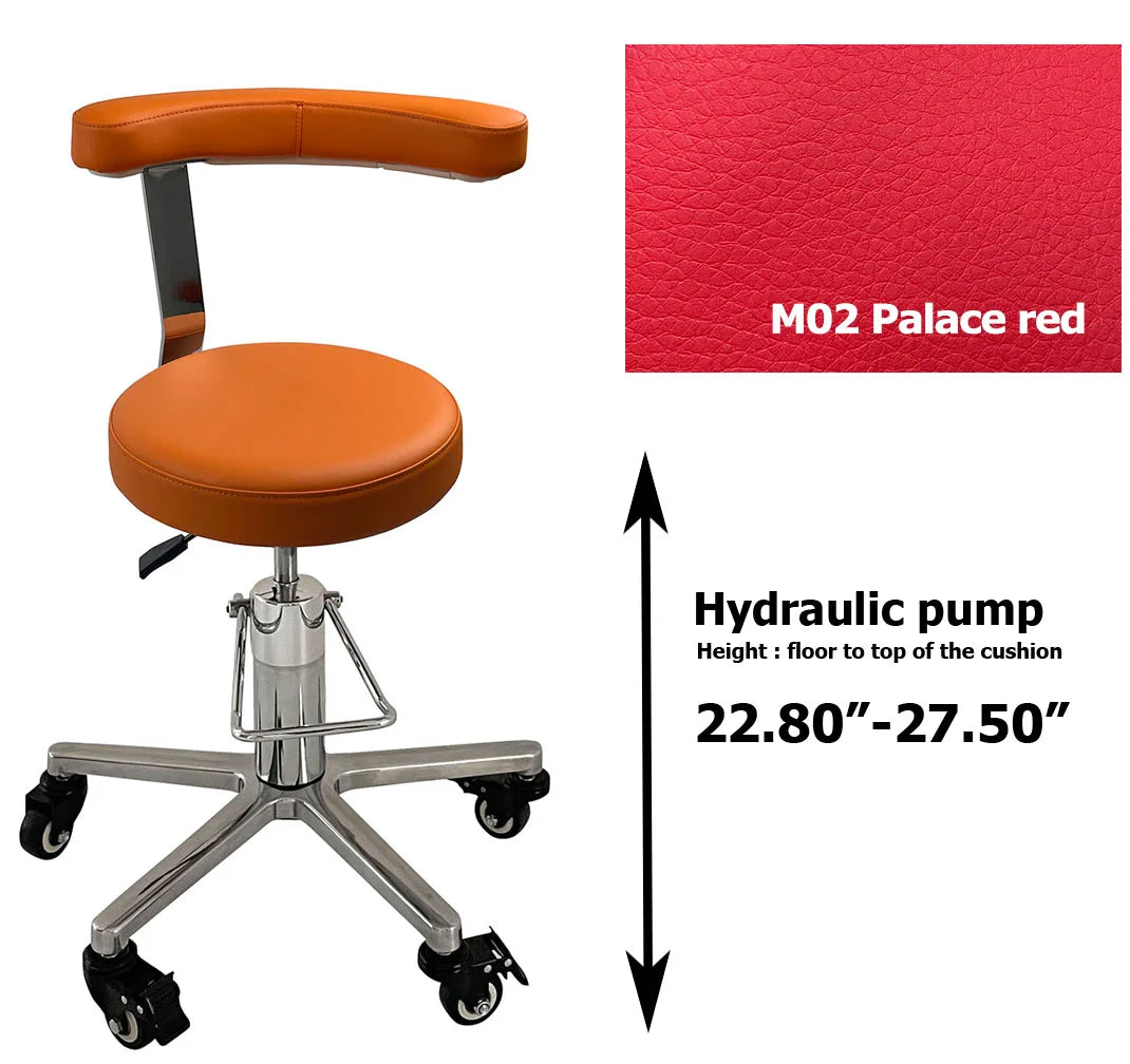 LINCHARM SC1261 Hydraulic Surgeon Chair Stool Foot Operated
