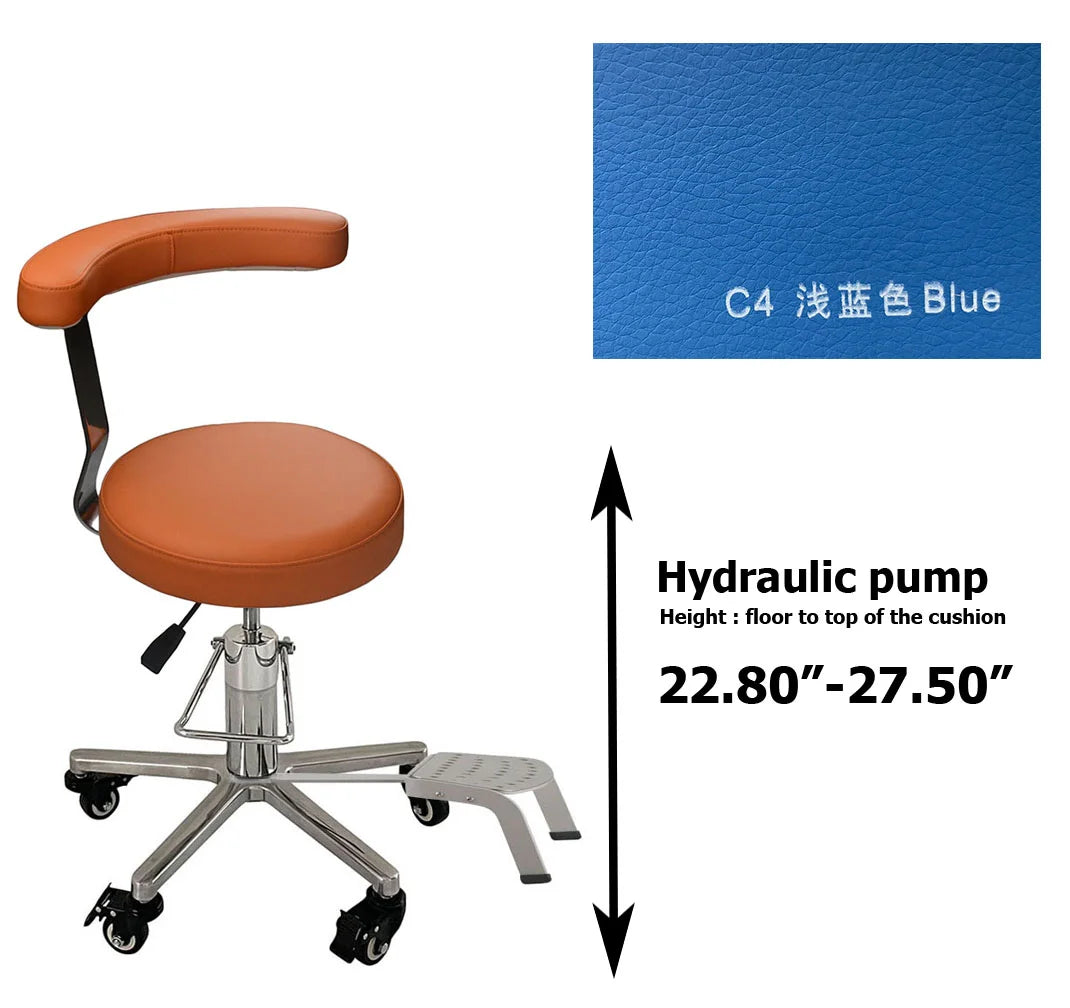LINCHARM SC1261 Hydraulic Surgeon Chair Stool Foot Operated