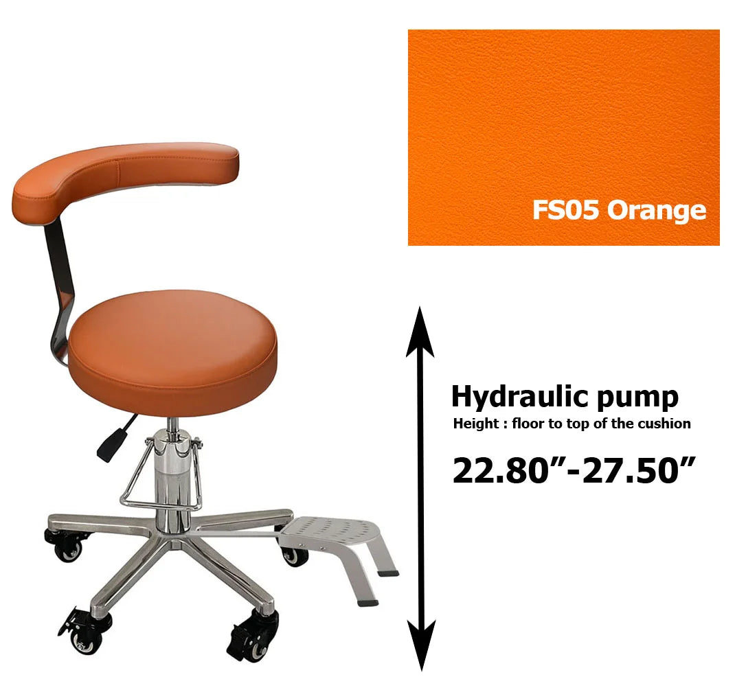 LINCHARM SC1261 Hydraulic Surgeon Chair Stool Foot Operated