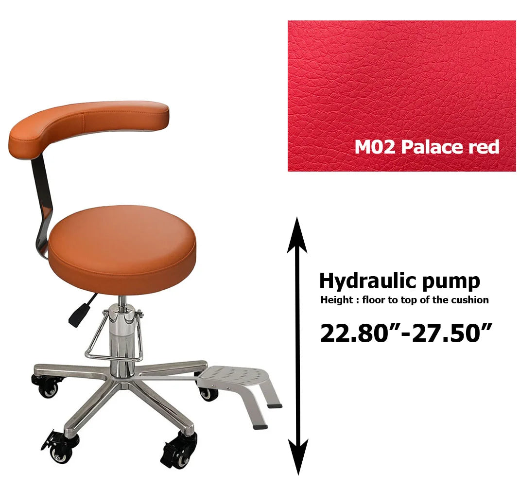 LINCHARM SC1261 Hydraulic Surgeon Chair Stool Foot Operated