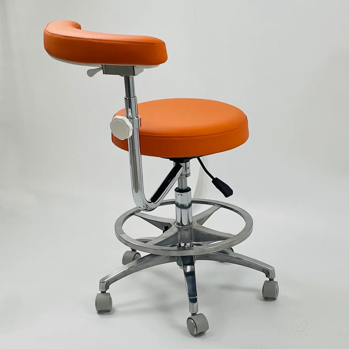 SC1263 Microfiber Dentist assistant chair dental stools