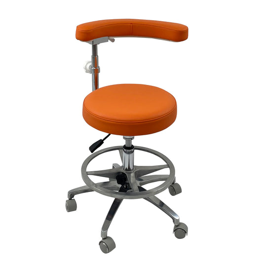SC1263 Microfiber Dentist assistant chair dental stools