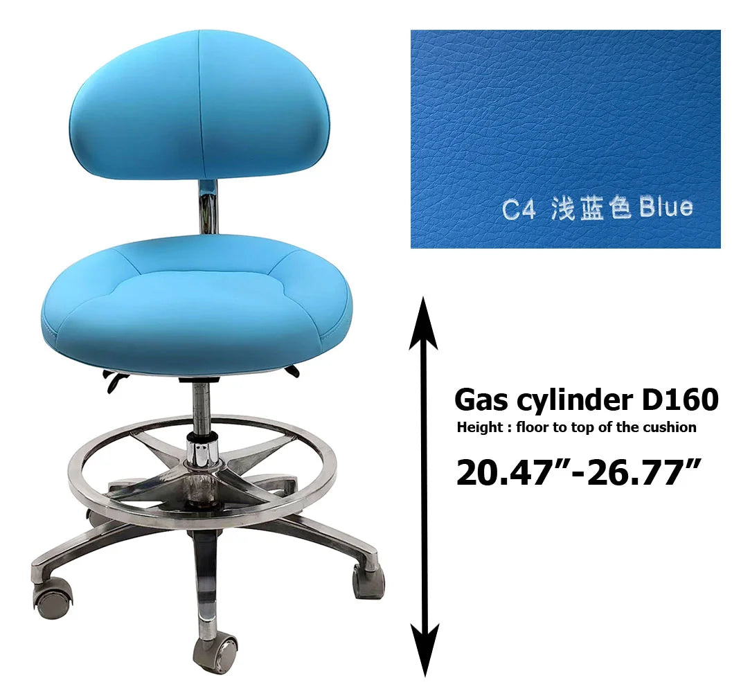 SC1280 Microfiber Dentist chair dental stools
