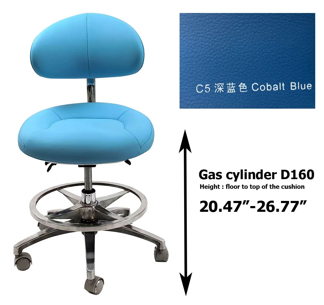 SC1280 Microfiber Dentist chair dental stools