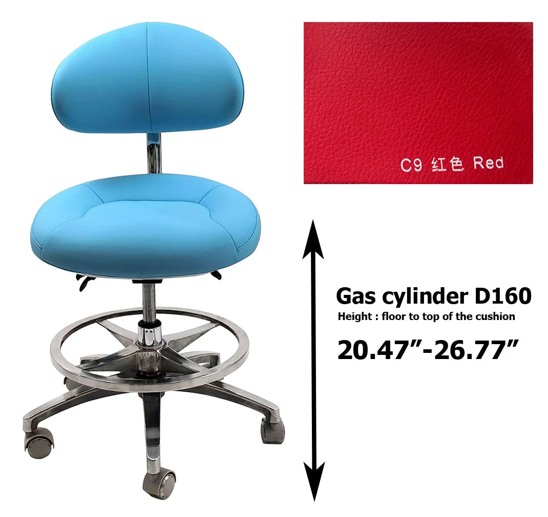 SC1280 Microfiber Dentist chair dental stools