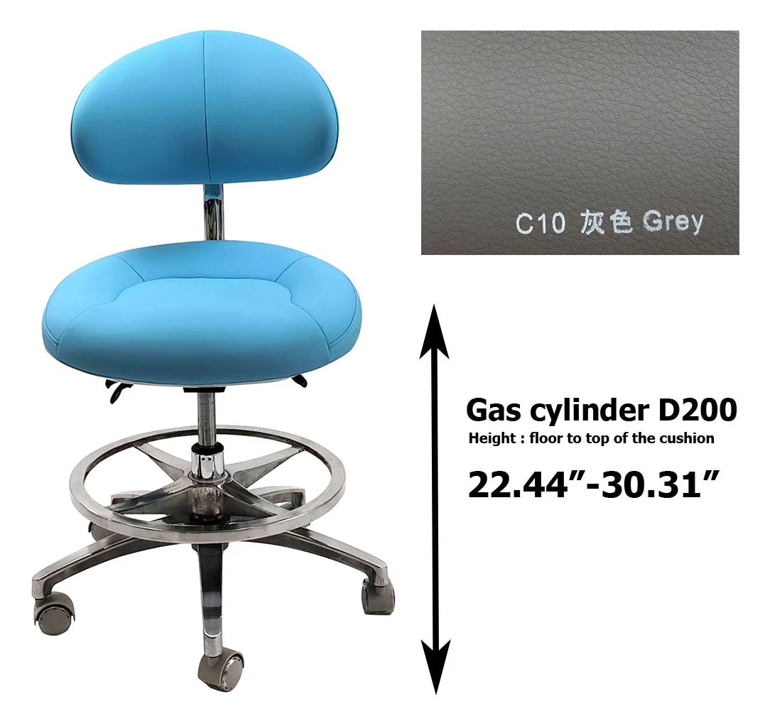 SC1280 Microfiber Dentist chair dental stools