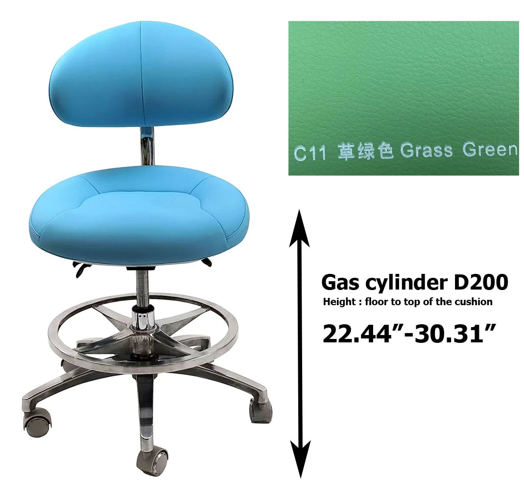 SC1280 Microfiber Dentist chair dental stools