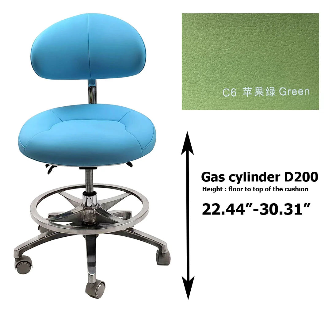 SC1280 Microfiber Dentist chair dental stools