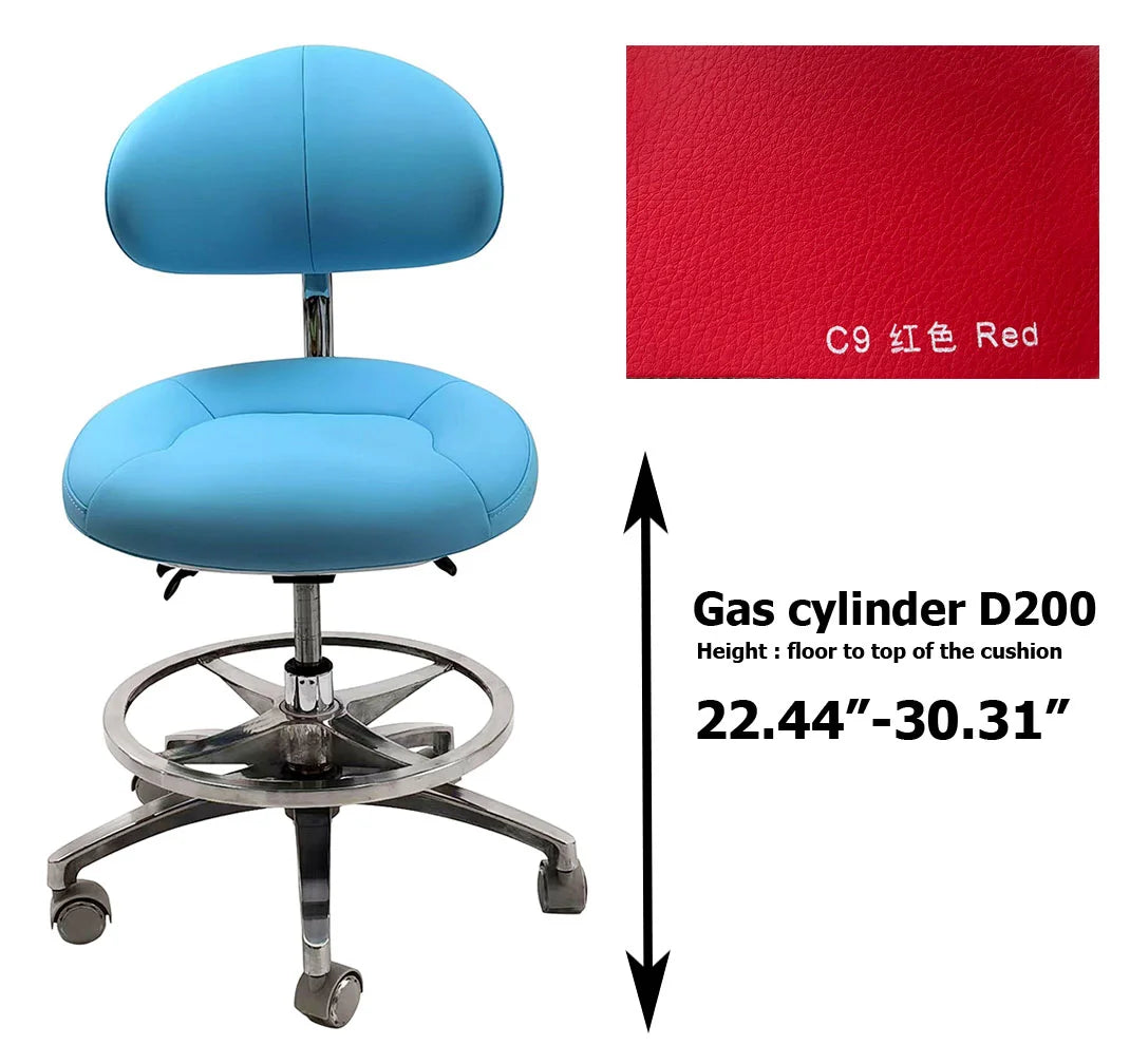 SC1280 Microfiber Dentist chair dental stools