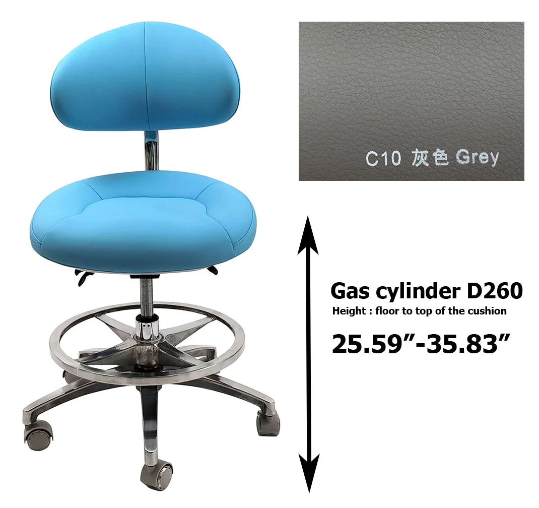 SC1280 Microfiber Dentist chair dental stools