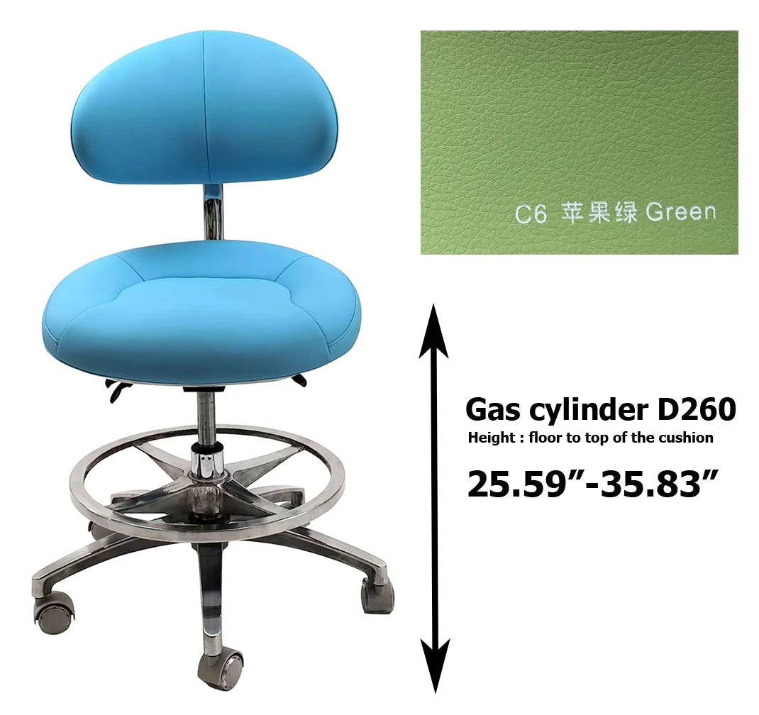 SC1280 Microfiber Dentist chair dental stools