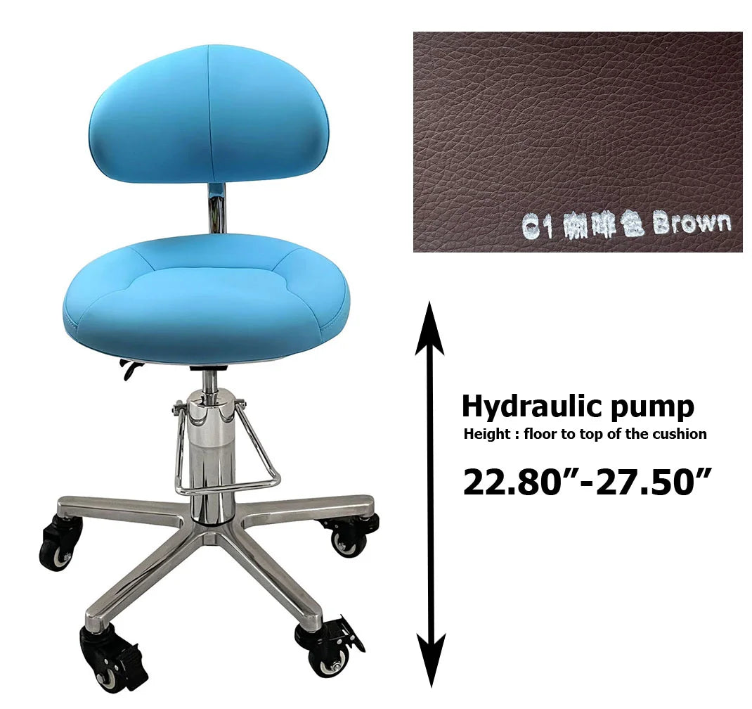 LINCHARM SC1280 Hydraulic Surgeon Chair Stool Foot Operated