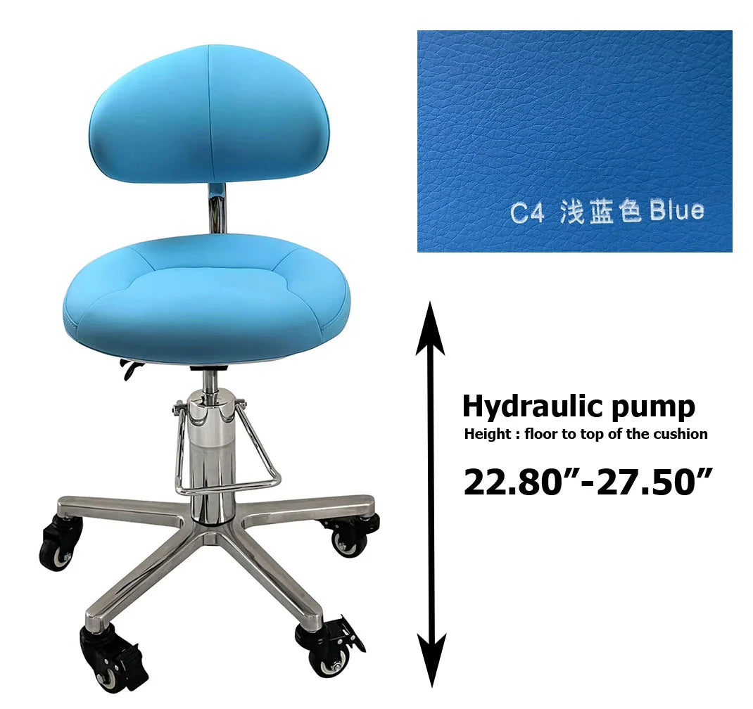 LINCHARM SC1280 Hydraulic Surgeon Chair Stool Foot Operated