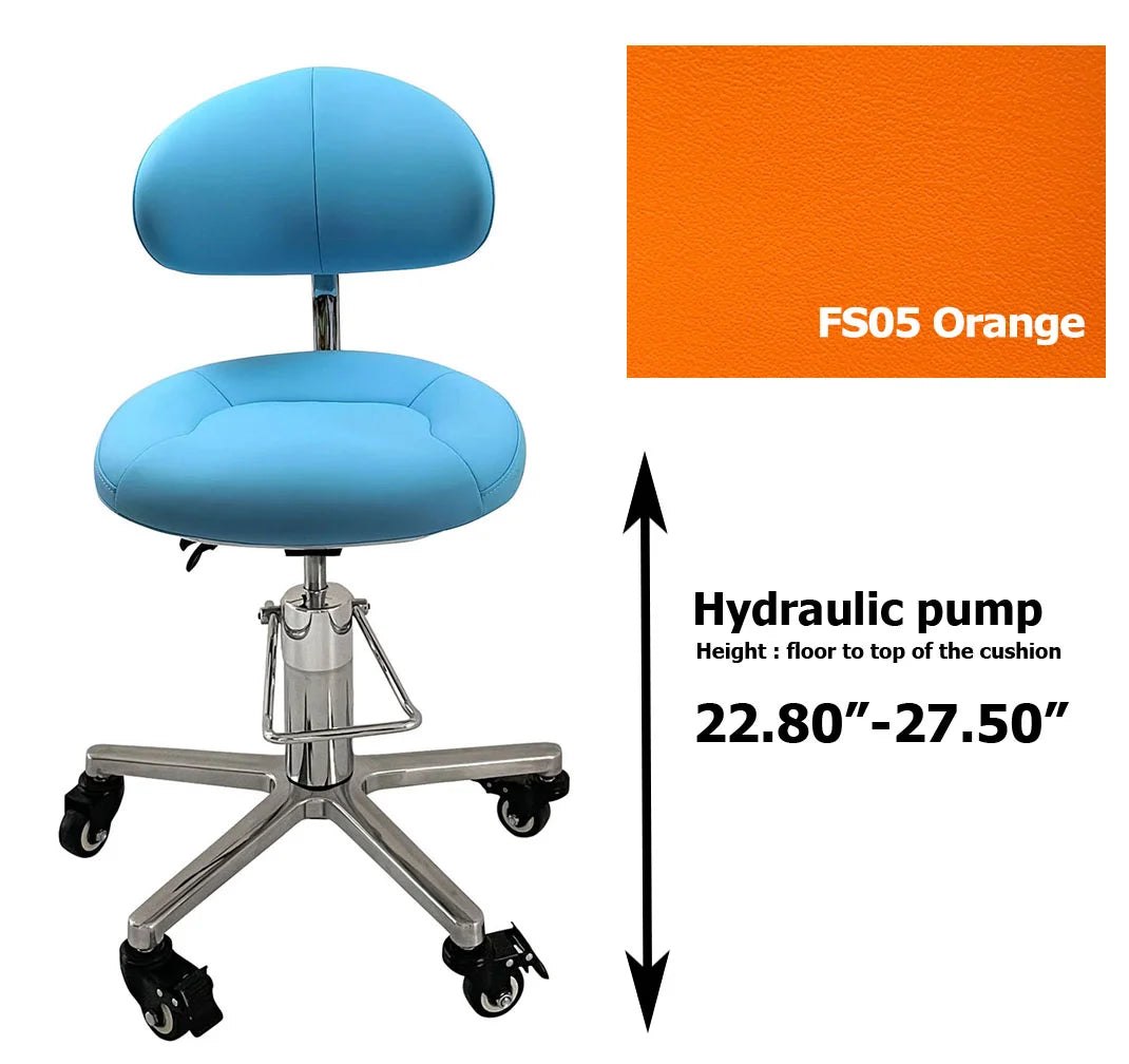LINCHARM SC1280 Hydraulic Surgeon Chair Stool Foot Operated