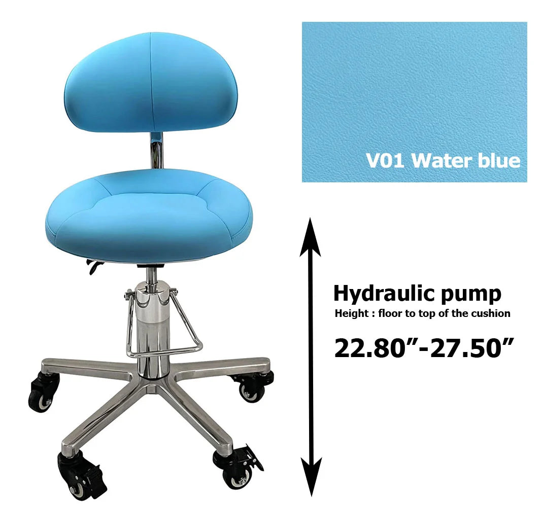 LINCHARM SC1280 Hydraulic Surgeon Chair Stool Foot Operated