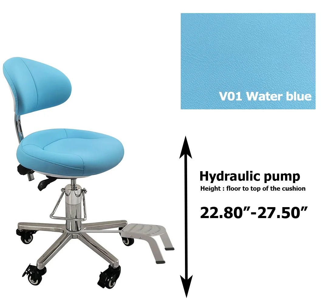 LINCHARM SC1280 Hydraulic Surgeon Chair Stool Foot Operated