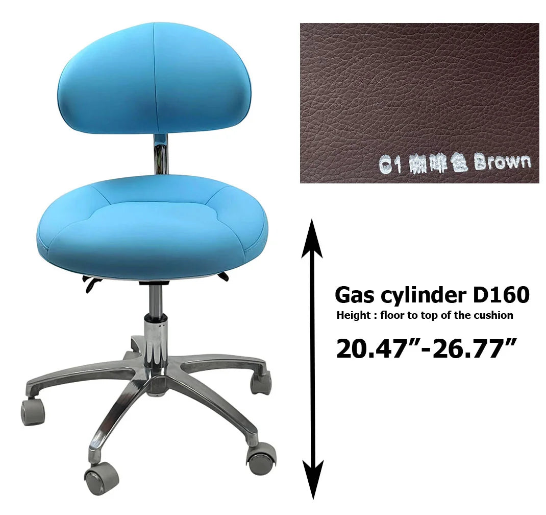 SC1280 Microfiber Dentist chair dental stools