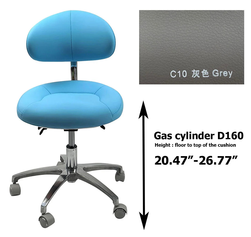 SC1280 Microfiber Dentist chair dental stools