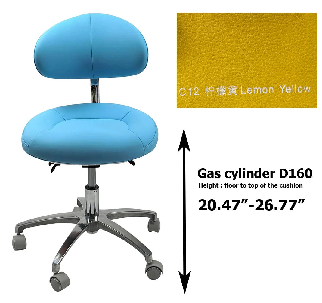 SC1280 Microfiber Dentist chair dental stools
