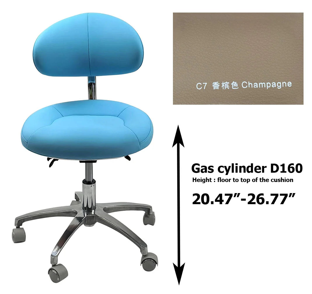 SC1280 Microfiber Dentist chair dental stools
