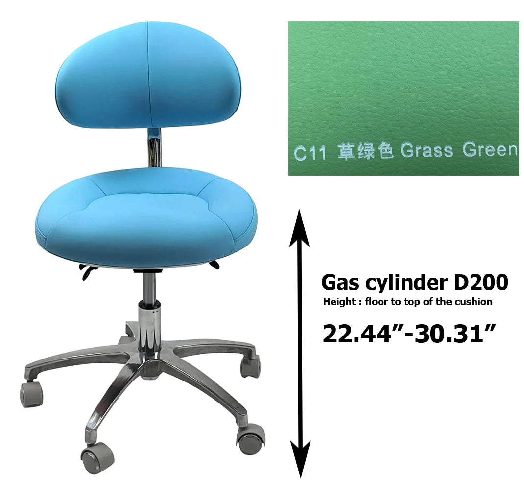 SC1280 Microfiber Dentist chair dental stools